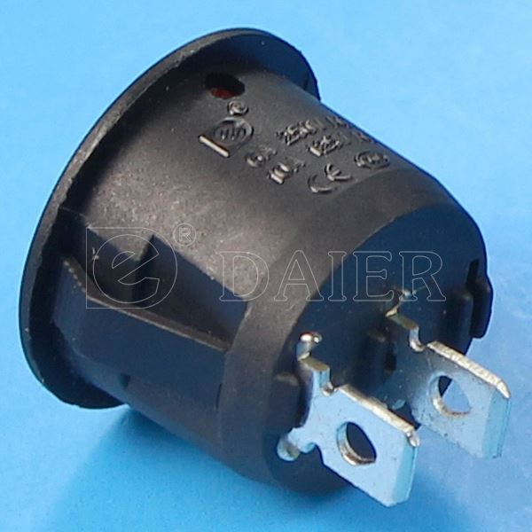 KCD1-5-111 Momentary Rocker Switch T85 With Solder Terminal