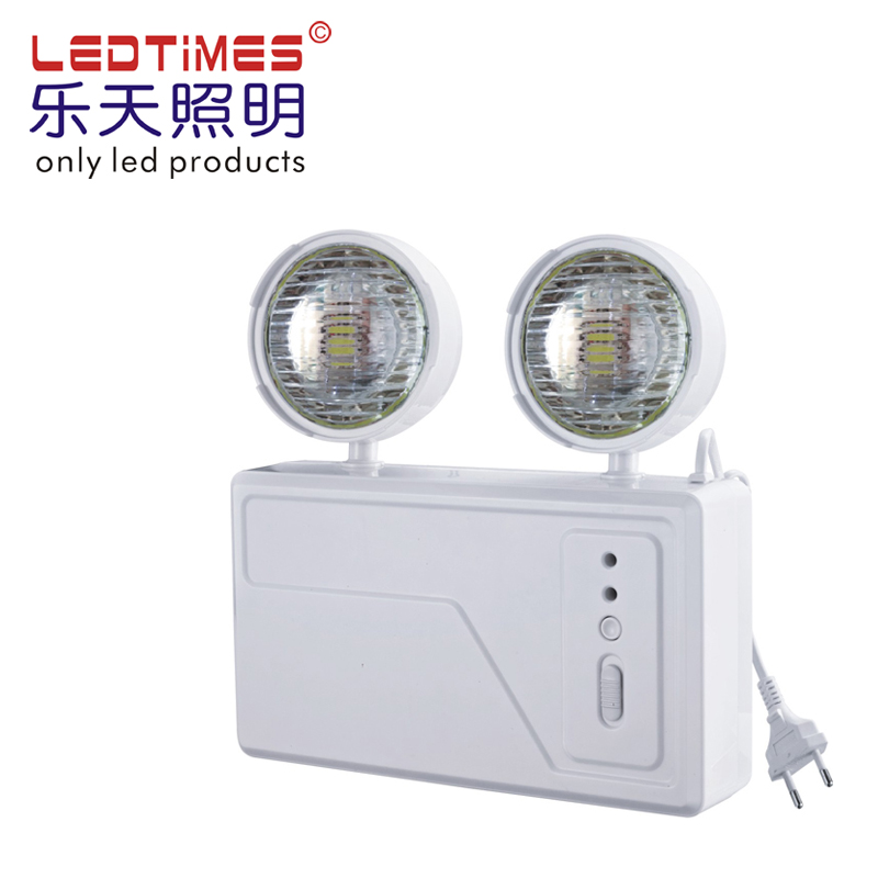 Factory  IP20 Rechargeable 2X3W bulkhead Led  Emergency Wall Light