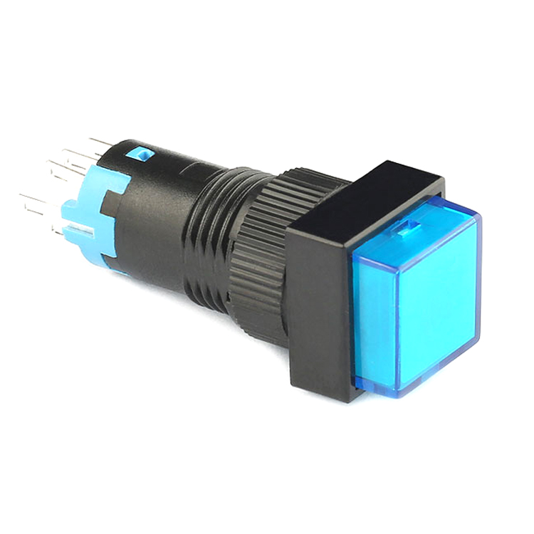 factory price illuminated 12mm push button switch momentary