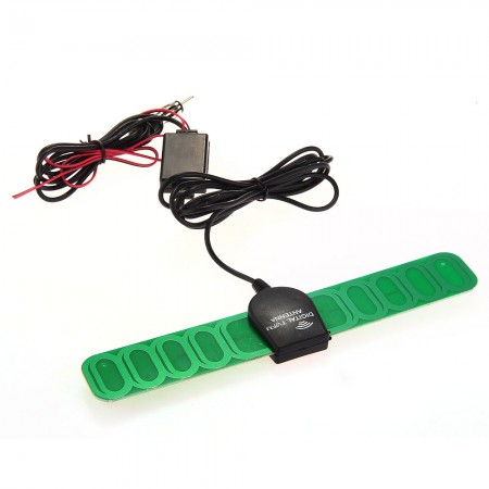 Car Vehicle AM/FM Radio Antenna Aerial Signal Amplifier Booster DC 12V