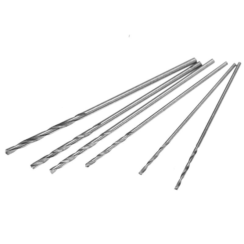 60pcs 0.5/0.6/0.7/0.8/0.9/1.0mm Twist Drill Bit Set Micro HSS Steel Drill Metal Alloy Steel Cutter for Aluminum Iron Sheet