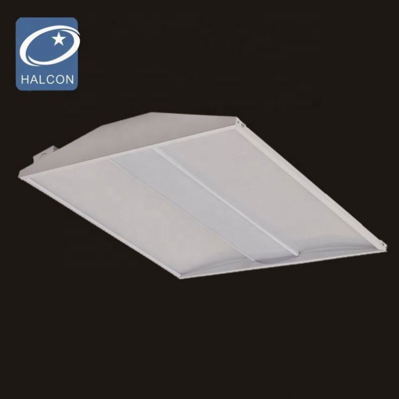 High brightness LED Drop Ceiling Troffer Light with 5500 Lumens, 4000K