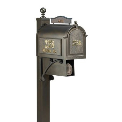High quality cast stainless steel waterproof american mailboxes with safe lock