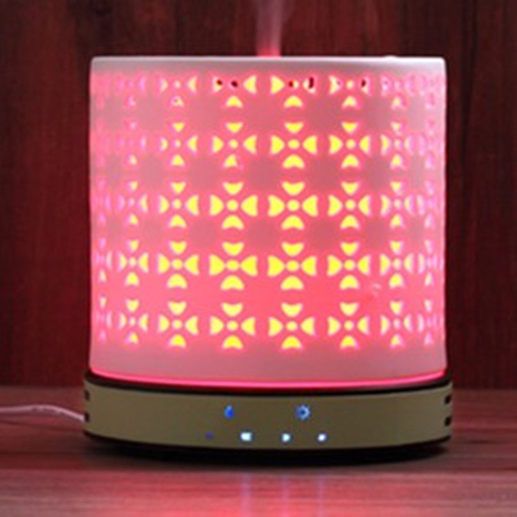 Wholesale Aroma Night Light Refresh Air Time Setting Whisper-Quality Auto-off Power Electric Aroma Diffuser Lamp