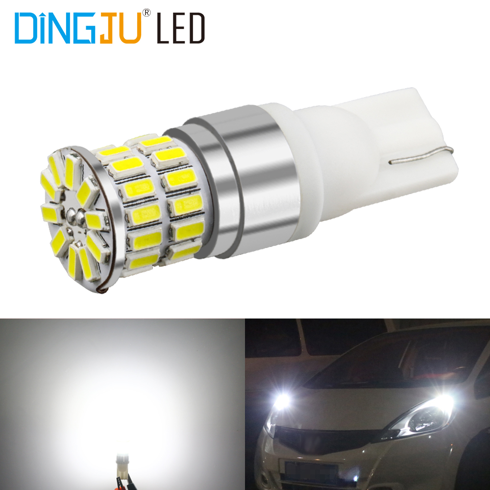 China Supplier T10 W5w 38smd 3014 Led Canbus Auto Car Bulb 12v 6000-6500k High Power Width Instrument Light With Wholesale Price