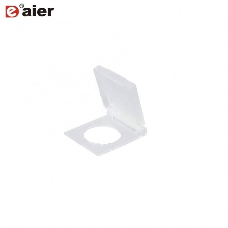 19MM Dustproof Square Plastic Cover Push Button