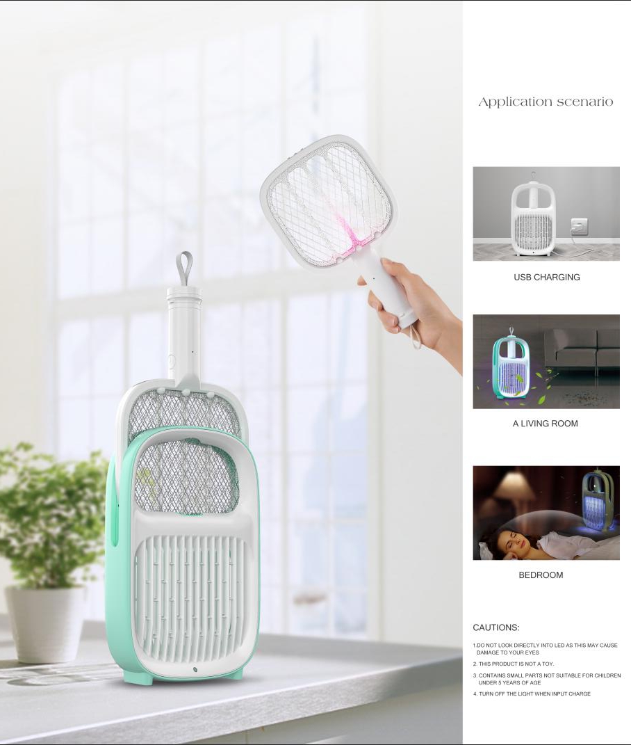 High Efficiency Indoor Mosquito Killer Equipment Flying Insect Killer UV Lamp Electric Fly Swatter