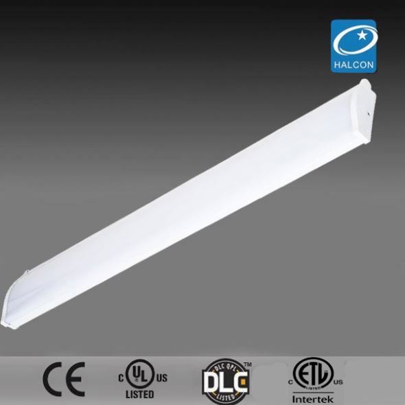 Led Batten Tube Lighting ,Ce Rohs Ip44 40W Led Flat Linear Batten Tube Light