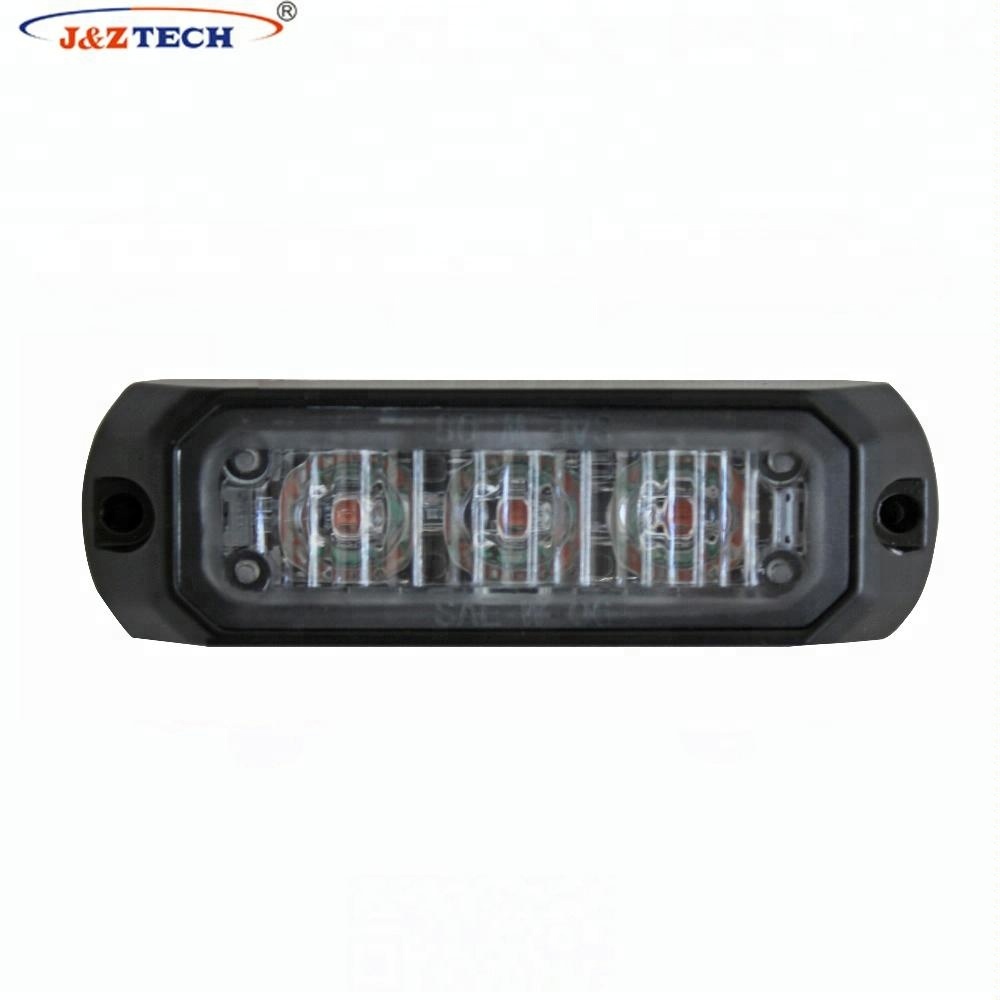 Automobiles 9W led strobe light Car Emergency Beacon Light Bar 16 Flashing Modes for offroad truck trailer vehicles