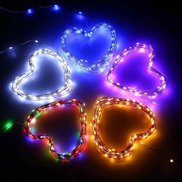 Goldmore Colorful 2 Modes Steady on / Flash 150 LED Solar Powered String Light for decoration