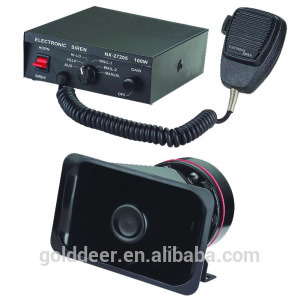 Emergency Vehicle Electronic Siren with Car Speaker PA300