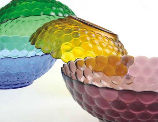 Colorful Glass Bowls for Soup,Fruits and Snacks