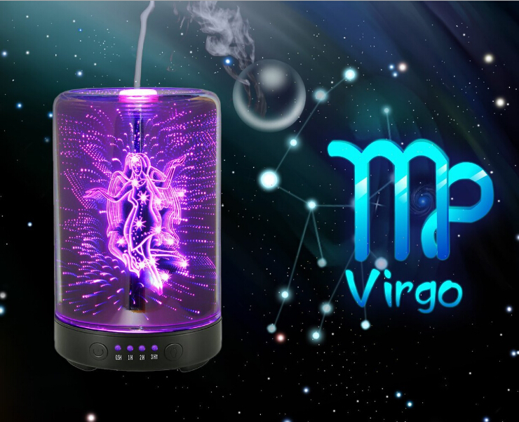 Glass Ultrasonic Diffuser Bottle Reed Diffuser Glass Car Diffuser