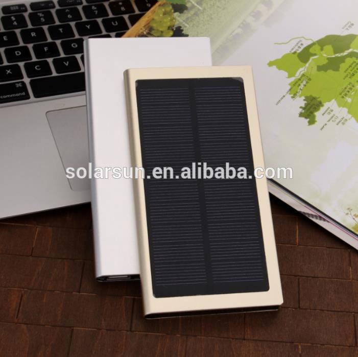 Alibaba china waterproof solar charger cell phone 20000mah outdoor solar power bank for phone 7 smartphone