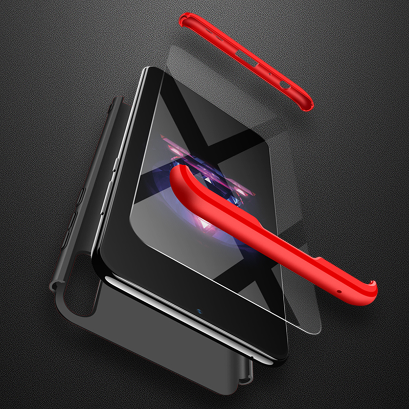 360 Cover case for Huawei honor 8C, Removable 3in1 Hard PC Shield Back Cover Case for ASUS Zenfone Max Pro M2 phone cases