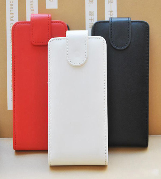 Slim Leather Flip Case for Nokia 301 cell phone cover Mix color made in china