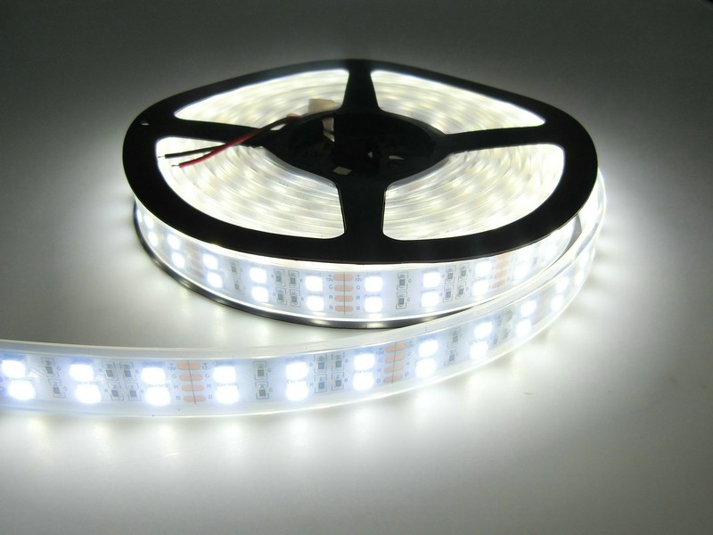 free sample double row cob Ra80 240leds19.2W 3528 LED strip