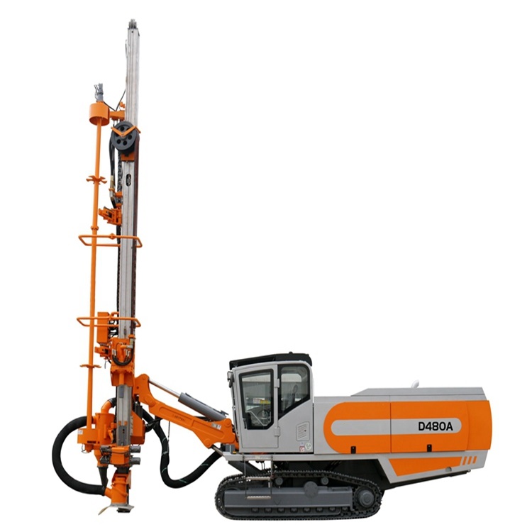 High Efficiency Surface DTH Drill Rig / Air Tracking Drilling Machinery