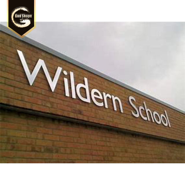 Stainless Steel 3d Signs Led Letter Advertising Metal Sign Aluminium Channel Letter for Shop Signs