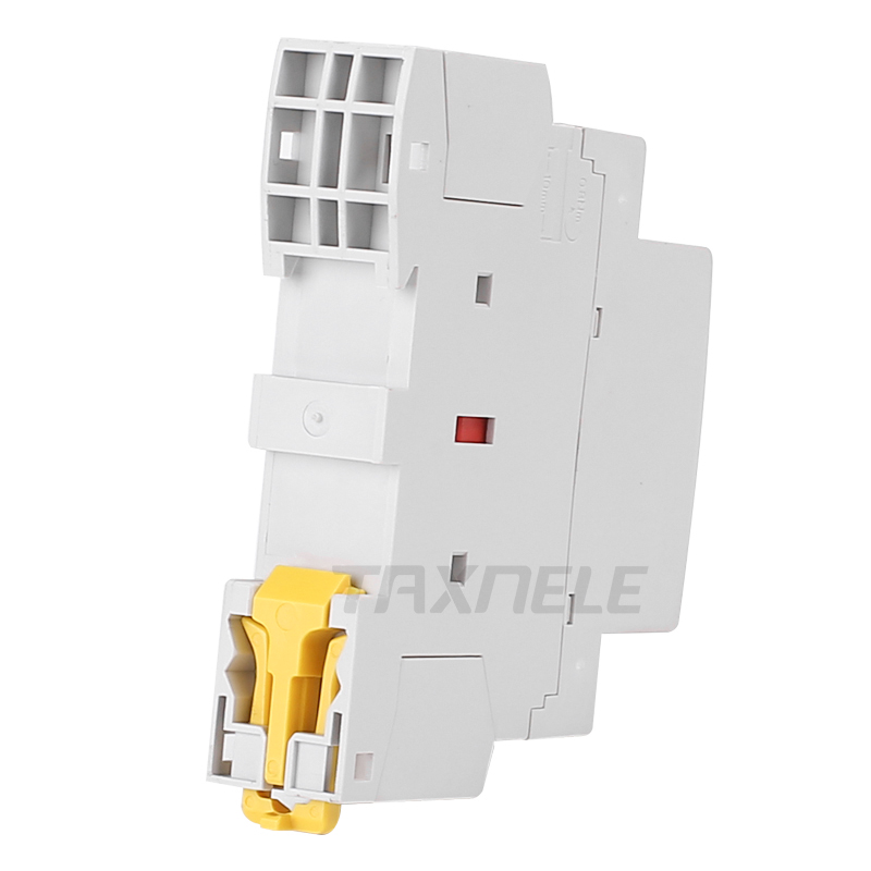 Din Rail Household Ac Contactor 2P 16A 25A 220V/230V 50/60HZ 2NO 2NC 1NO1NC for Household