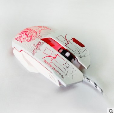 5500 DPI Adjustable LED Backlight Gaming Mouse 7 Buttons Ergonomic USB Wired Optical Gamer Mouse for Computer Laptop