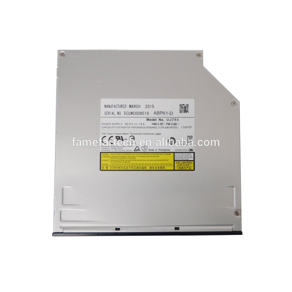 uj265 brand new 12.7mm slot-in sata blu-ray burner drive matshita uj265