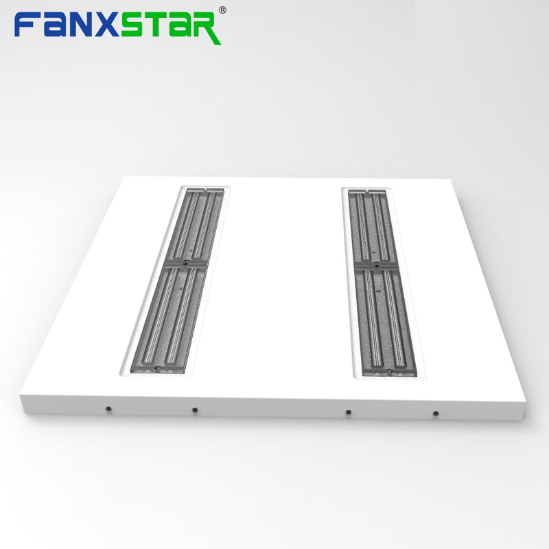 600x600 square IP65 waterproof 80w 100w 150w linear led high bay light panel