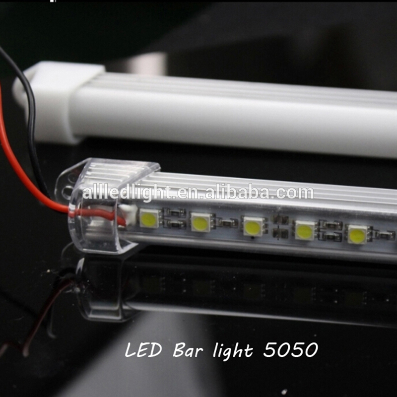 5050 led light bar 5050 SMD 36LEDs 50cm LED Rigid Strip DC 12V 5050 LED Tube Hard LED Strip with aluminum profile