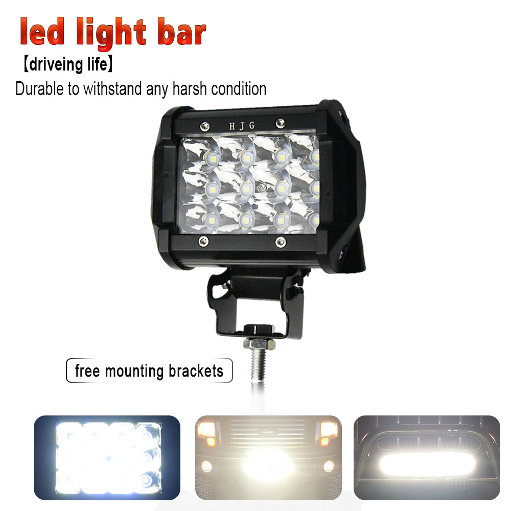 top selling aluminum casing 36w construction lighting garden oval truck led work light