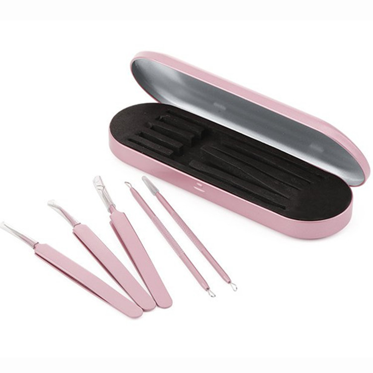 Blackhead Removal Tool Acne Removal Tools Body Beauty 5 in 1 Needles Remover Kit