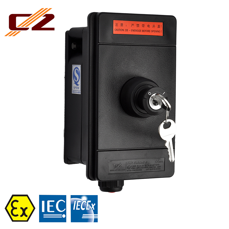 IECEX and ATEX Certified Explosion-proof Plastic Electrical Switch Control Box