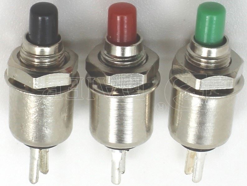 2 Pin NO Mini Momentary Push Button Switch 5mm