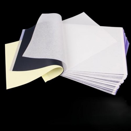 Set 100 Tattoo Thermal Stencil Transfer Copier Paper A4