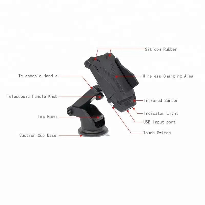 Automatic wireless car charger infrared induction Car Mount Air Vent Holder