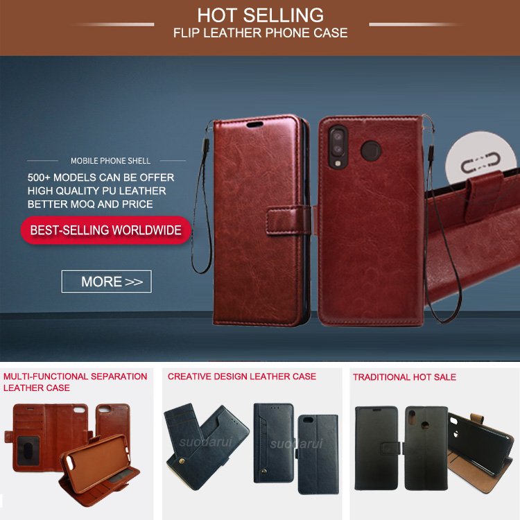 New design Multifunction Wallet Flip leather Case for Xiaomi Mi 8 Lite Cell phone cover