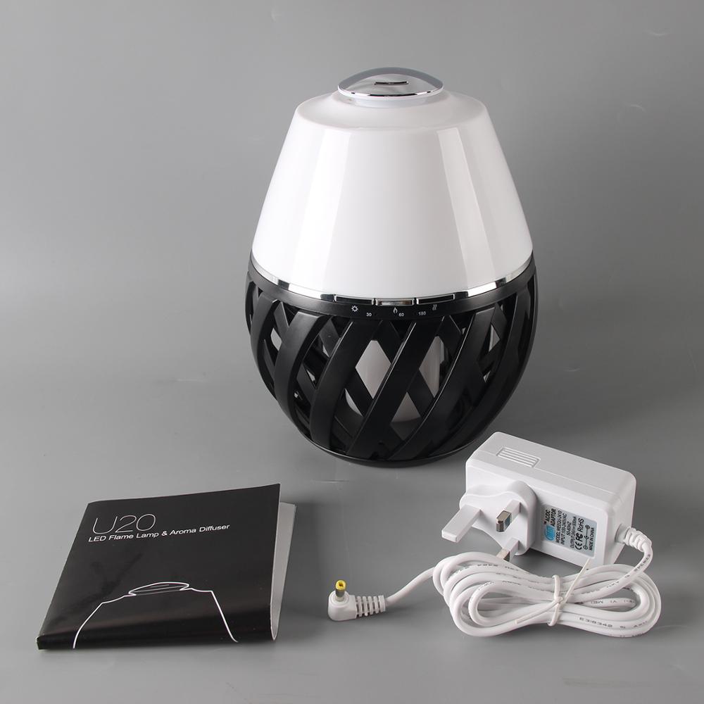 Hidly Wholesale Aromatherapy Diffuser 150ml Humidifier with Flame Light and Timer