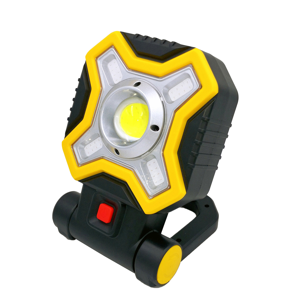 4 Modes Super Bright COB Car Emergency Lamp Multi-function Warning Work Light LED Camping Lamp,Exclude Battery