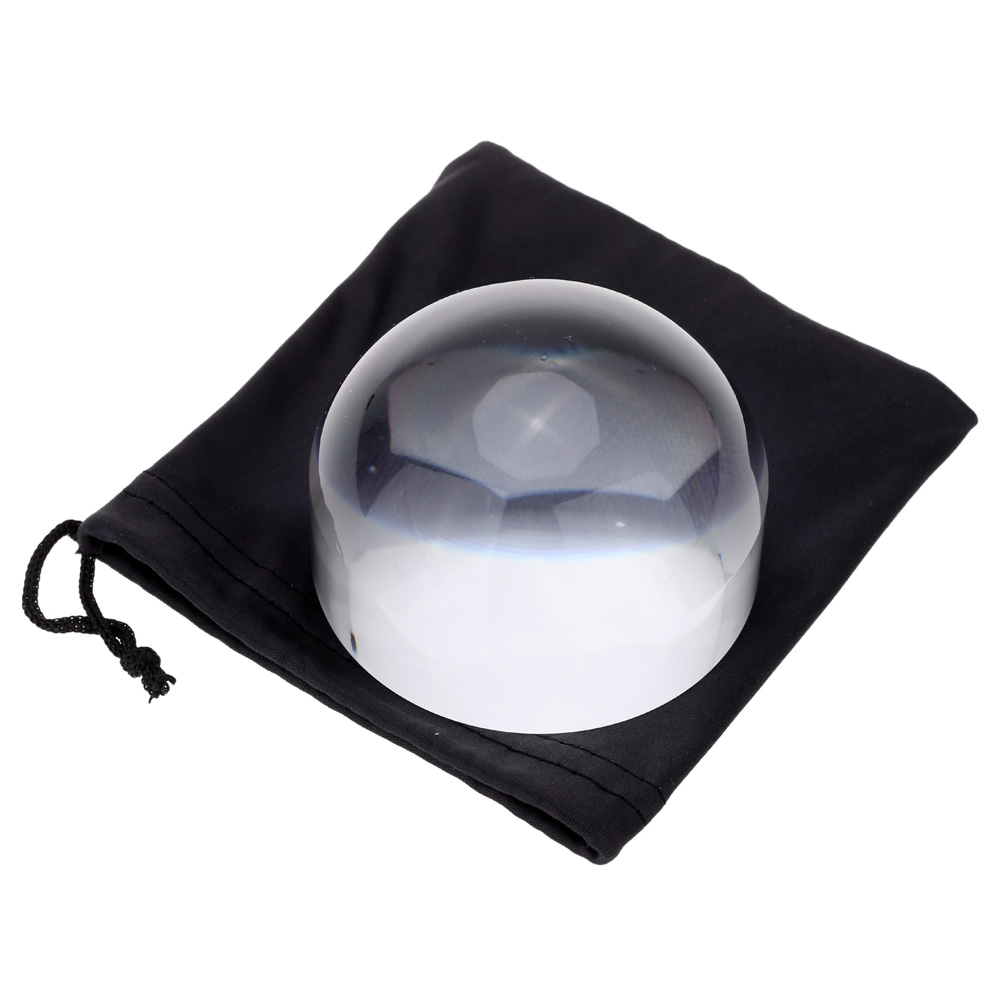 Paperweight Map loupe 5X 100mm magnifier magnifying Glass Dome microscope reading glasses Acrylic Reading Magnifying Tool