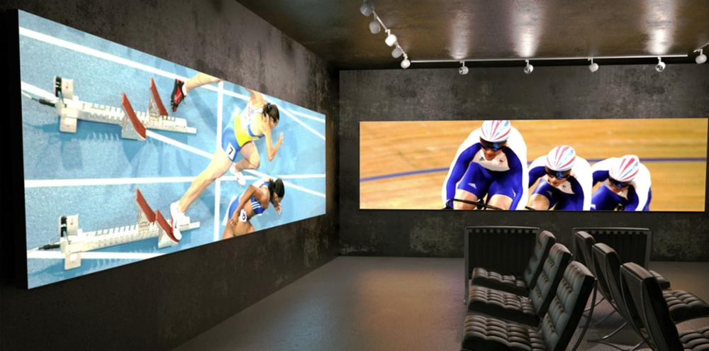 High brightadvertising equipment slim double face photo frame fabric light box exhibition led light box