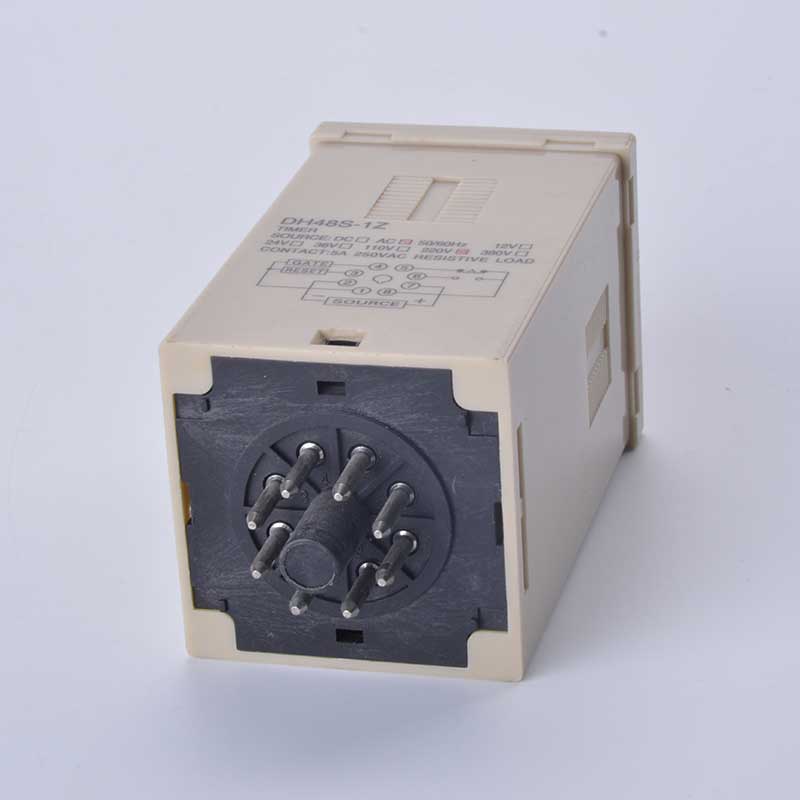 DH48S-1Z delay SPDT time relay with socket DH48S series delay timer with base AC 220V 110V AC/DC 24V 12V