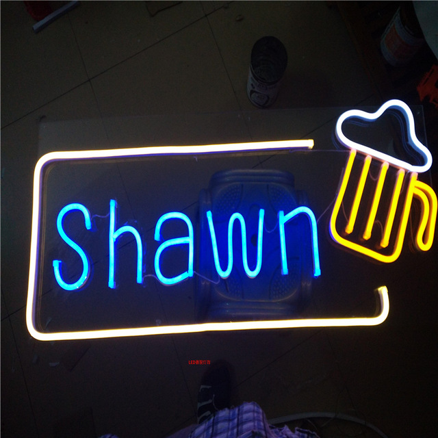 Hot sale promotional bright manufacturer custom 3D mini acrylic led luminous letters