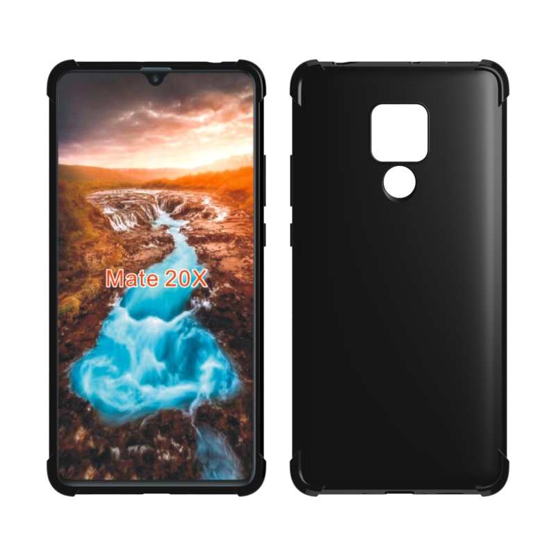For Huawei Mate 20X Transparent Shockproof cover soft Tpu drop Protect case