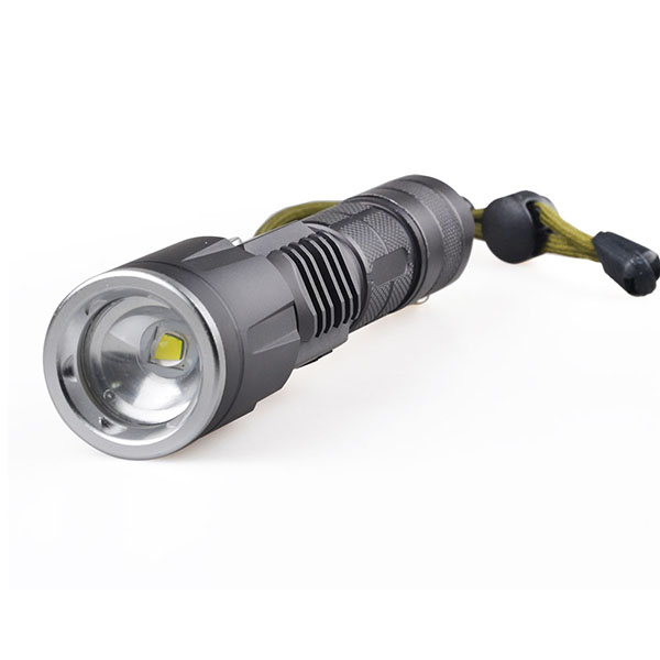 Brightest Explosion Proof USB Rechargeable 1000 Lumen 10W Police Tactical Flashlight Torch