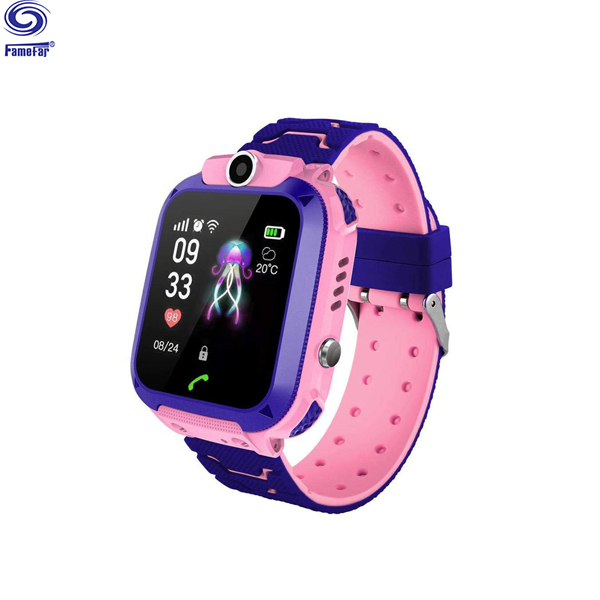 Q12 Children Watch phone IP67 Waterproof GPS SOS Intelligent Monitoring Calling Children's Smart Watch