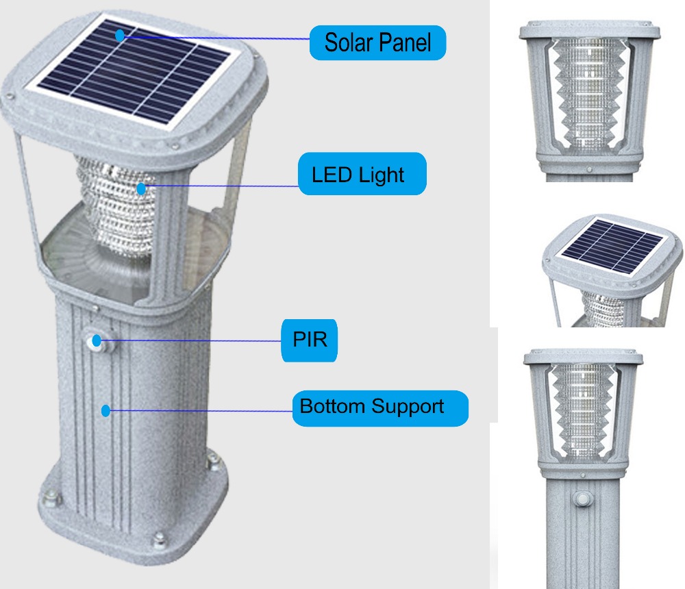 Decorative Rechargeable Garden Solar Lampe Led For Sale