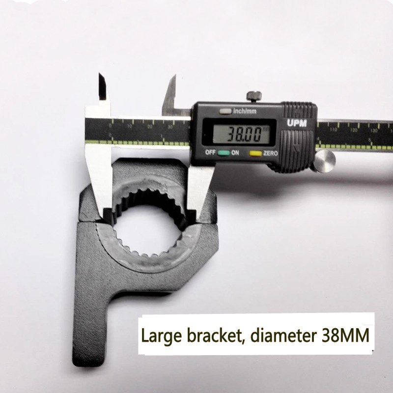 2pcs LED HID Work Light Mounting Brackets Horizontal Bull Bar Mount LED Tube Clamp Roll Bar Cage Holder For 4x4 Off road Car