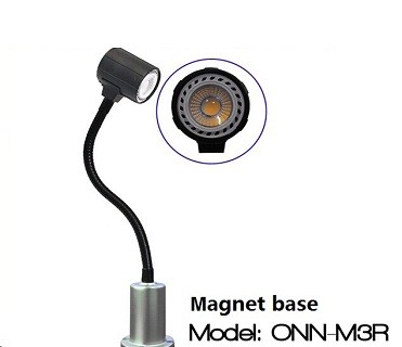 ONN-M3R magnetic work machine tool led lamp/gooseneck light
