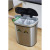 120l Outdoor trash can with lid Roadside Foot Operated Recycle Blue Trash Bin with Pedal