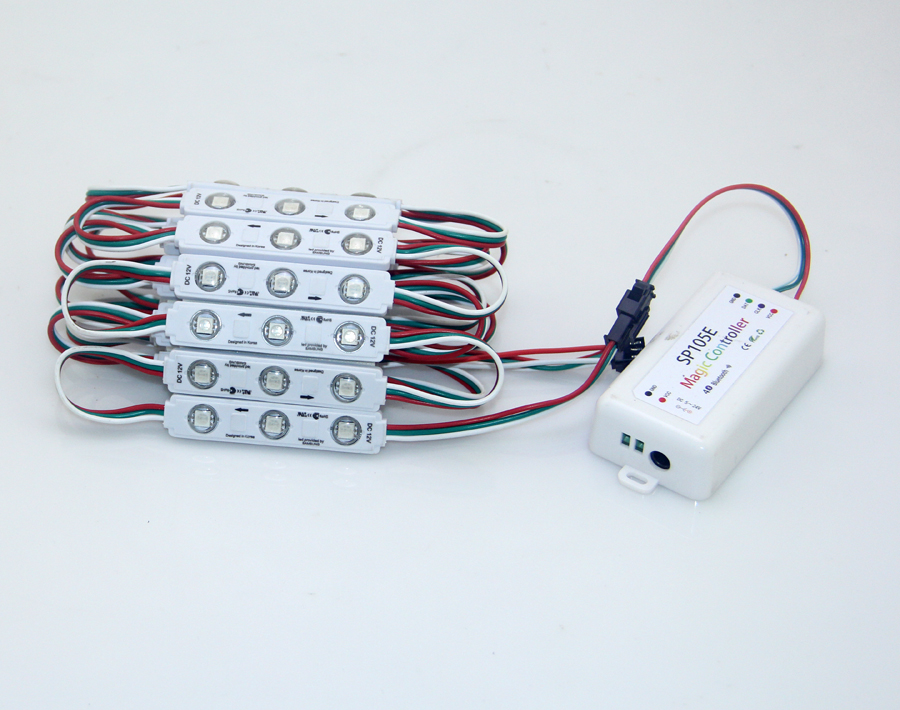 DC 12V 5050 Digital RGB LED Module 2811 IC IP68 High Quality 3 Chips Module WS2811 12v Led Module