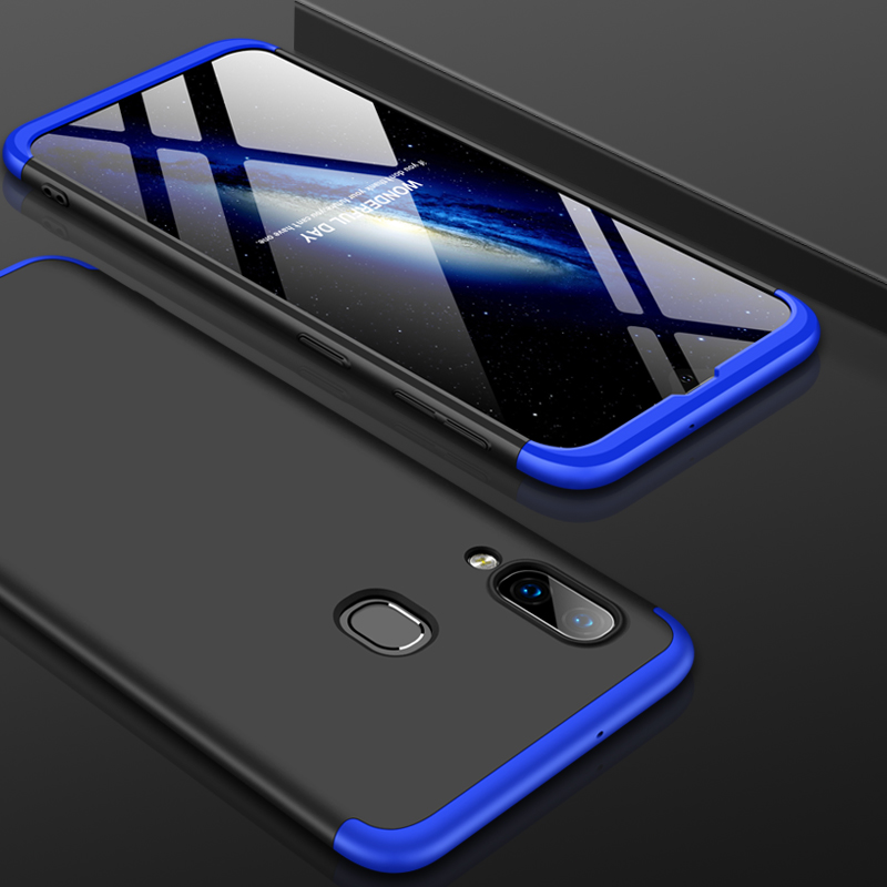 2018 hot sell 360 cover Removable 3in1 Hard PC Shield Back Cover Case for Samsung galaxy A40